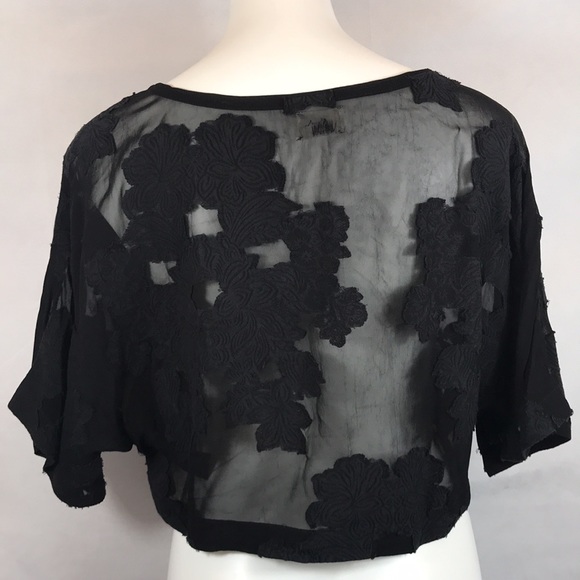 🍄Aritzia Wilfred Black Blayze Blouse - Picture 15 of 16
